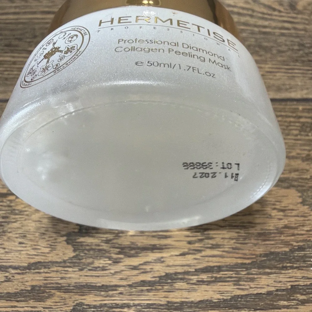 Hermetise Professional Diamond Collagen Peeling Mask 50ml Sealed New Without Box
